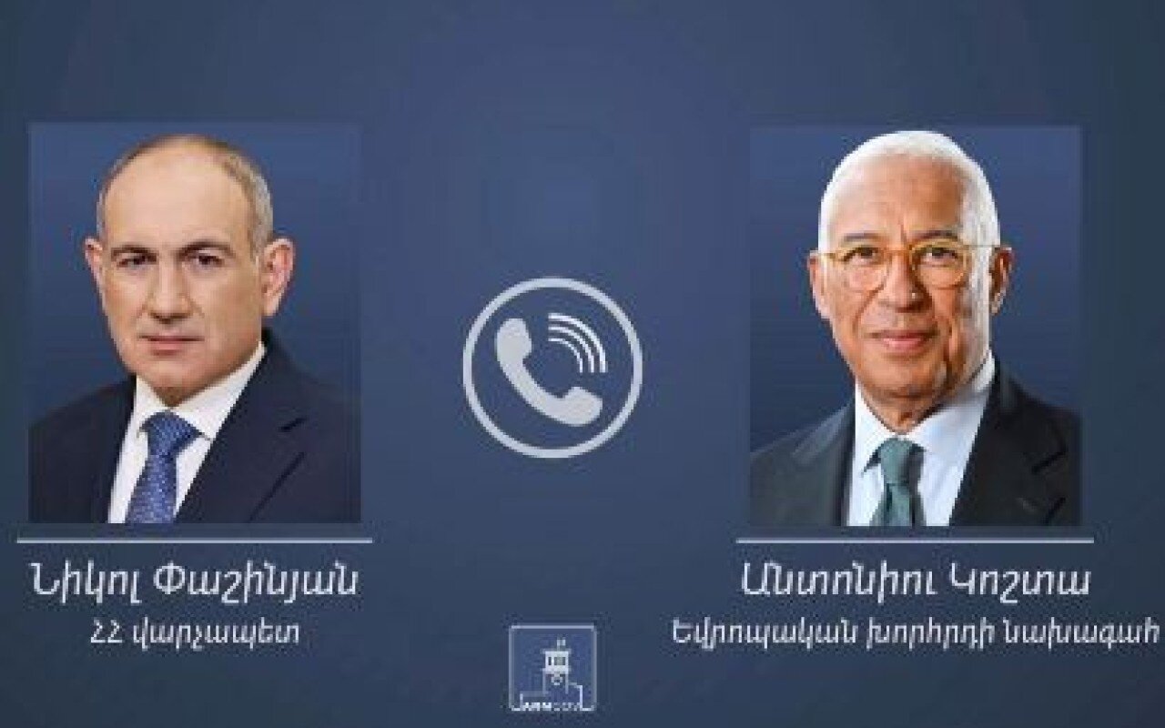 Paşinyan Avropa Şurasının prezidenti ilə danışdı