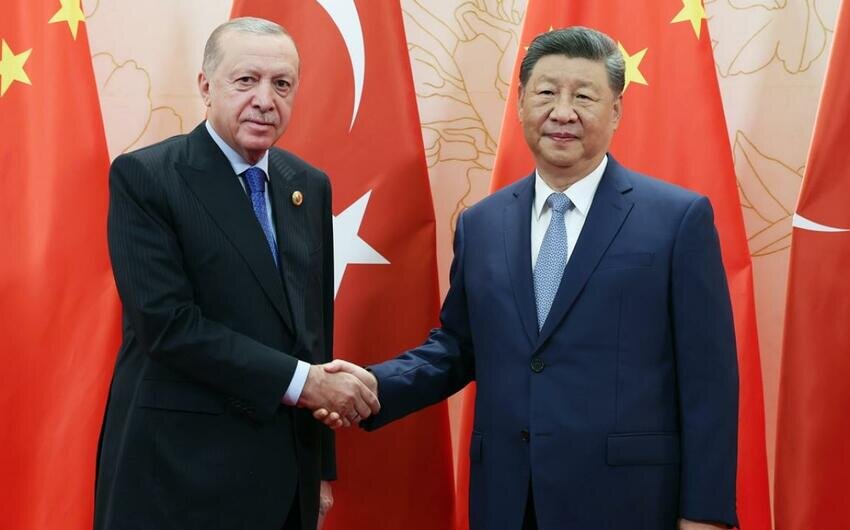 Ərdoğan Si Cinpinlə görüşdü