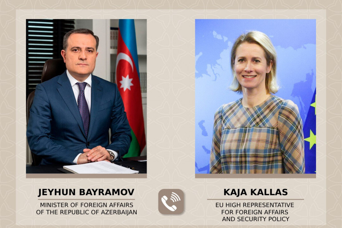 Ceyhun Bayramov və Kaya Kallas arasında telefon danışığı oldu