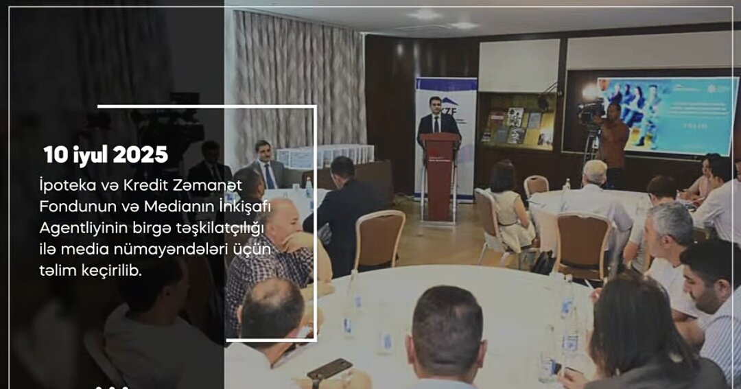 Medianın İnkişafı Agentliyi iyul ayı üzrə hesabatını paylaşdı