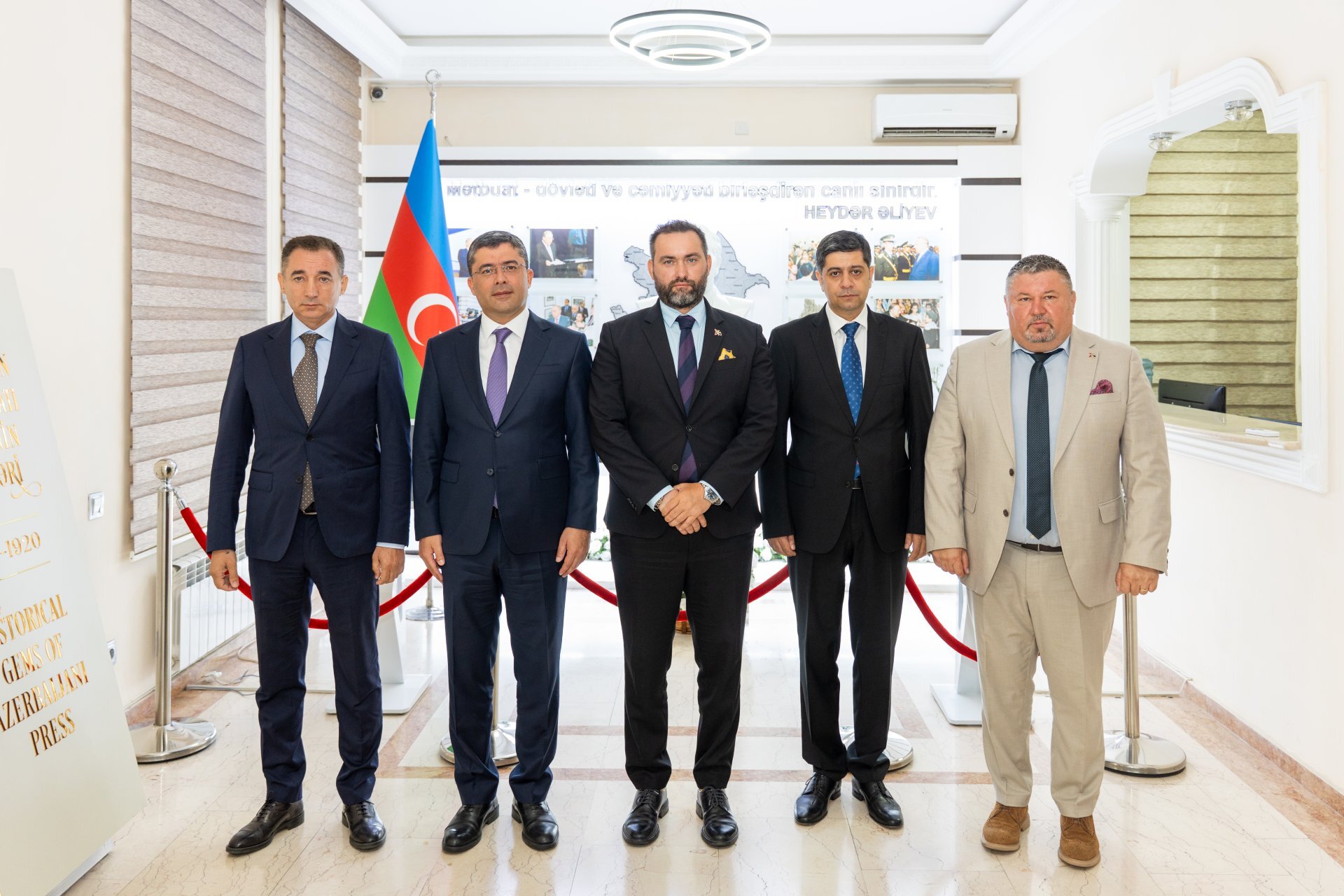 Medianın İnkişafı Agentliyində Rumıniya Respublikasının nümayəndə heyəti ilə görüş keçirilib