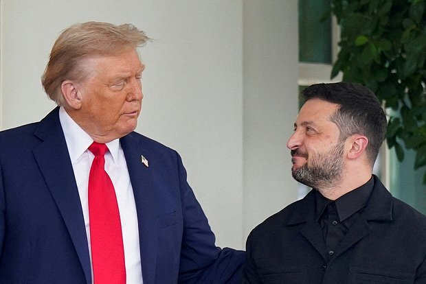 Tramp Zelenskinin Ağ Evdəki görüşdə çıxışını dəyərləndirib