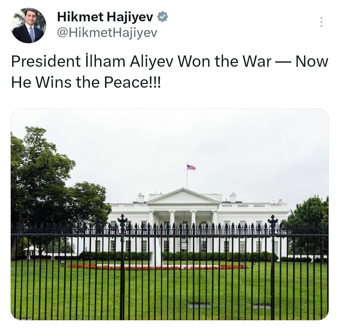 İlham Əliyev müharibəni qazandı – indi isə sülhü qazanır