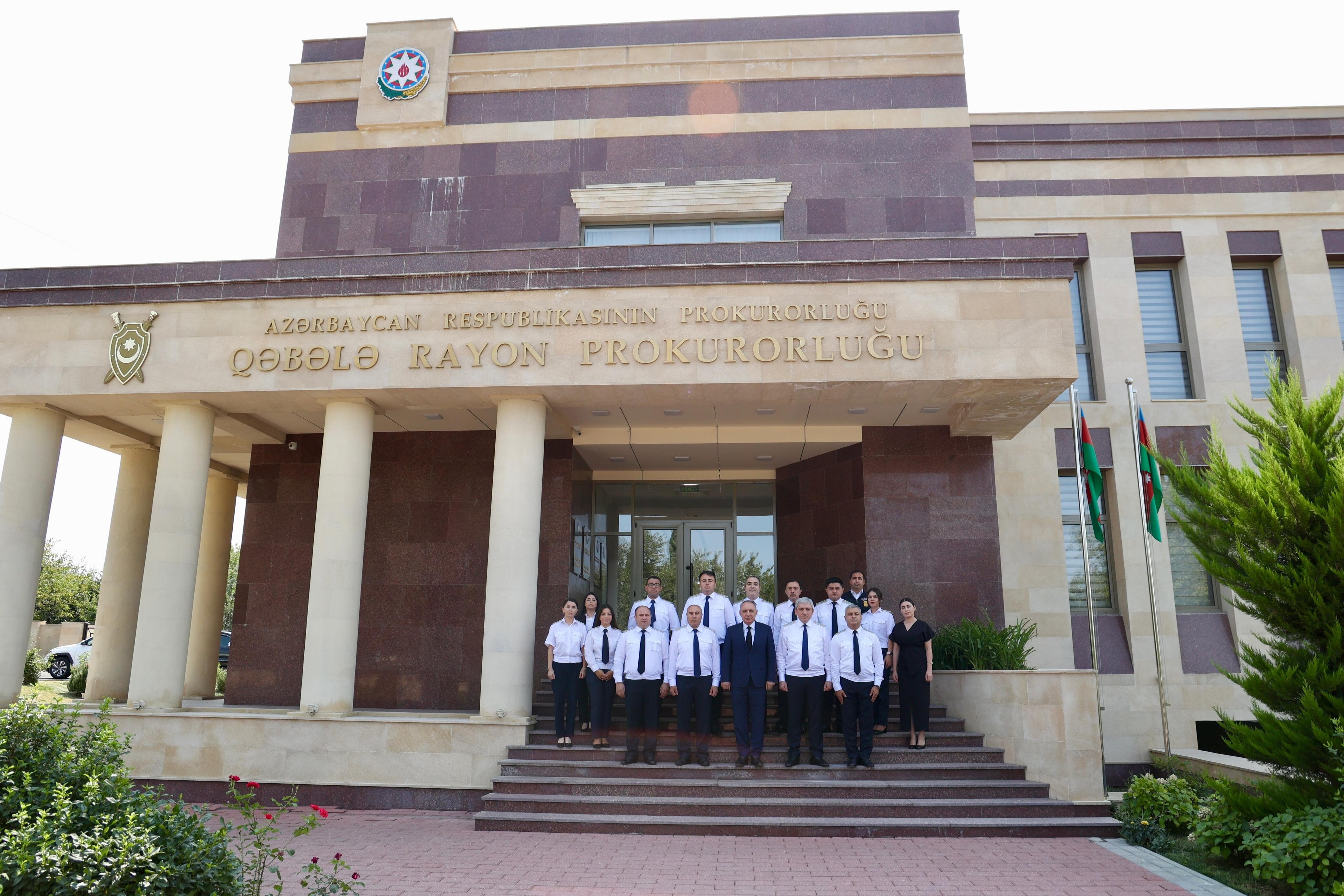 Baş prokuror Qəbələdə qəbul keçirdi