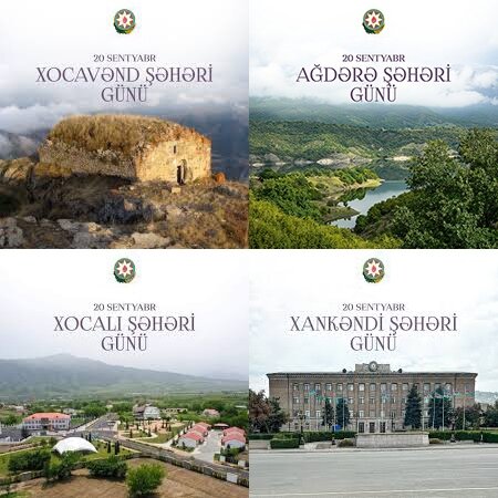 Xankəndi, Xocalı, Xocavənd və Ağdərədə bayrağımızın dalğalanması dünyaya  Azərbaycanı müzəffər xalq kimi tanıtdı