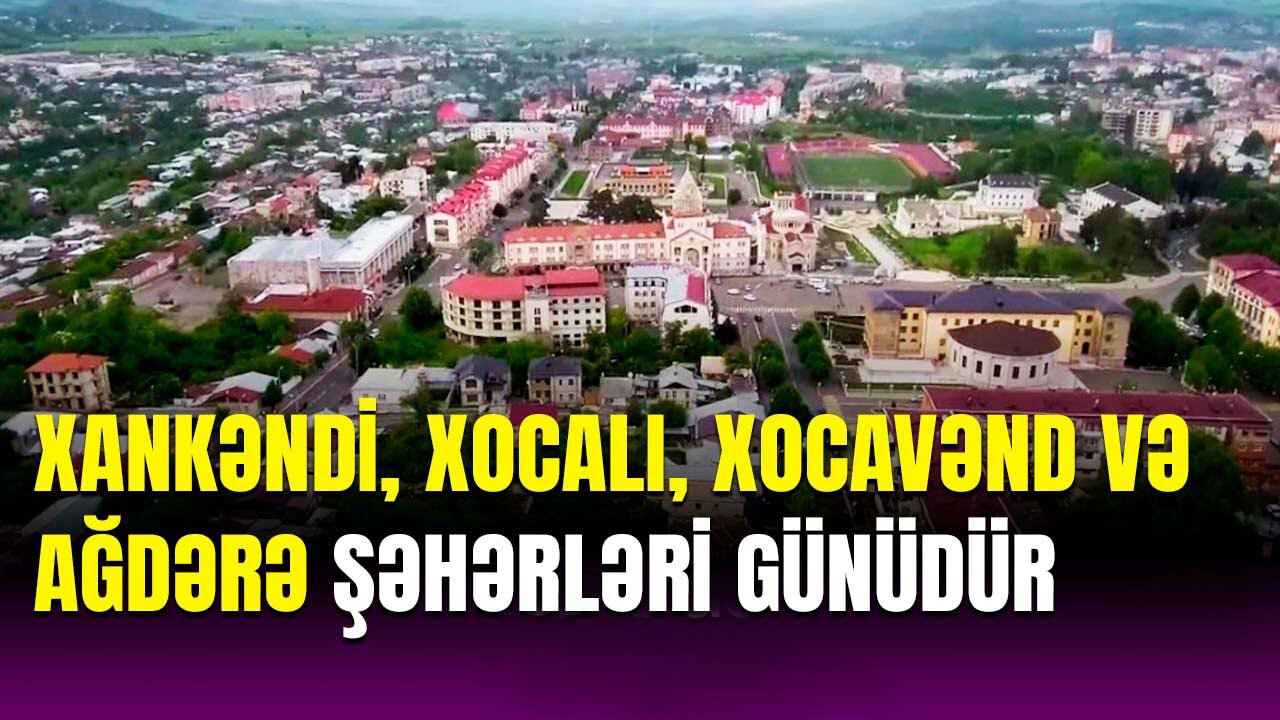 Xankəndi, Xocalı, Xocavənd, Ağdərə Azərbaycanın dövlətçilik tarixində yeni inkişaf mərhələsinin  rəmzlərinə çevrilib və bayrağımız bu torpaqlarda əbədi dalğalanacaqdır
