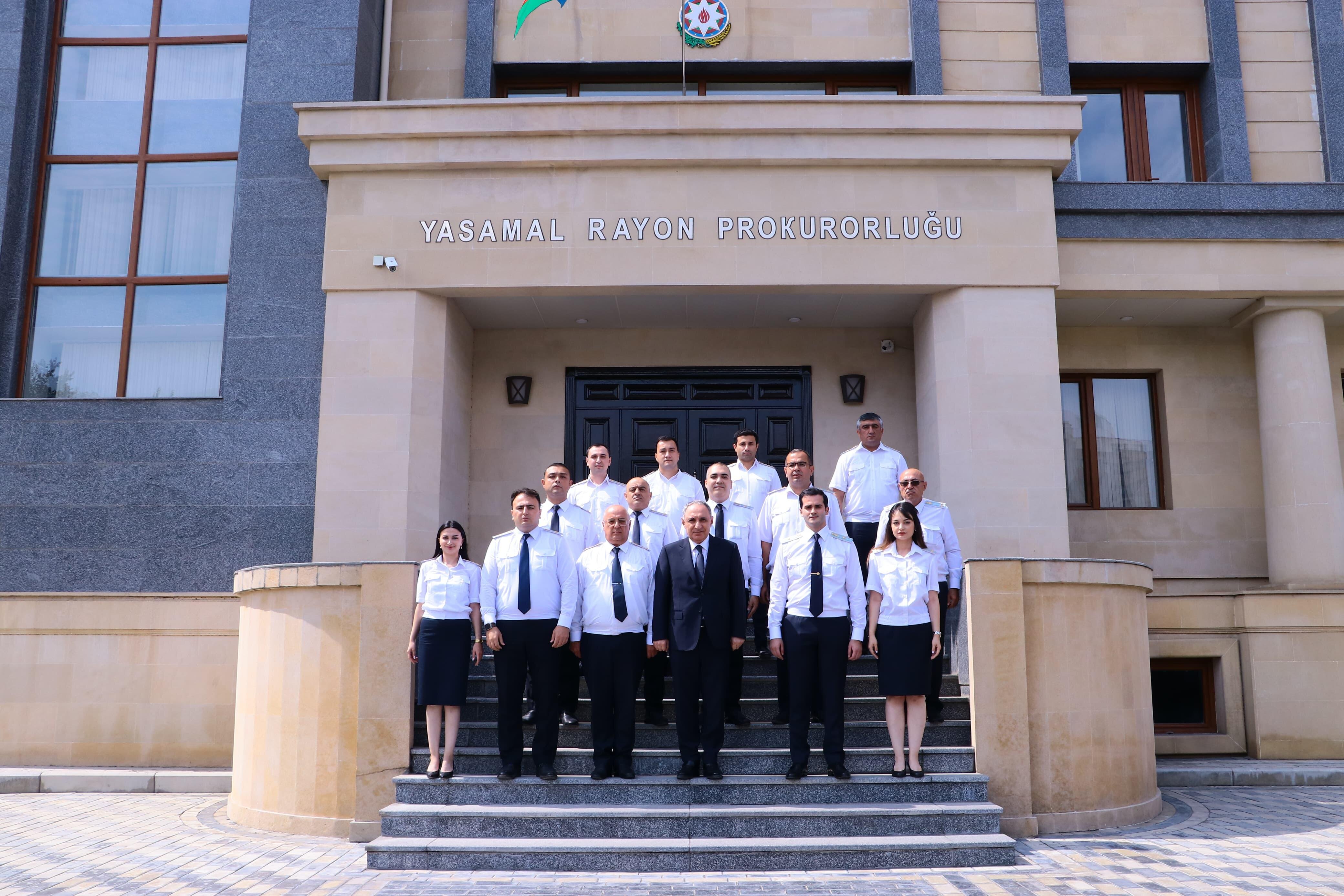Kamran Əliyev Yasamalda qəbul keçirdi