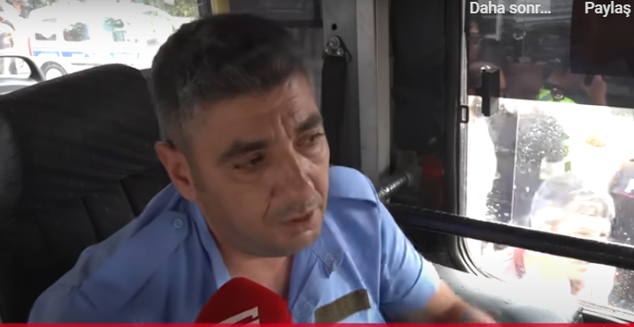 Biləcəridə sərnişinlərin həyatını xilas edən sürücü DANIŞDI
