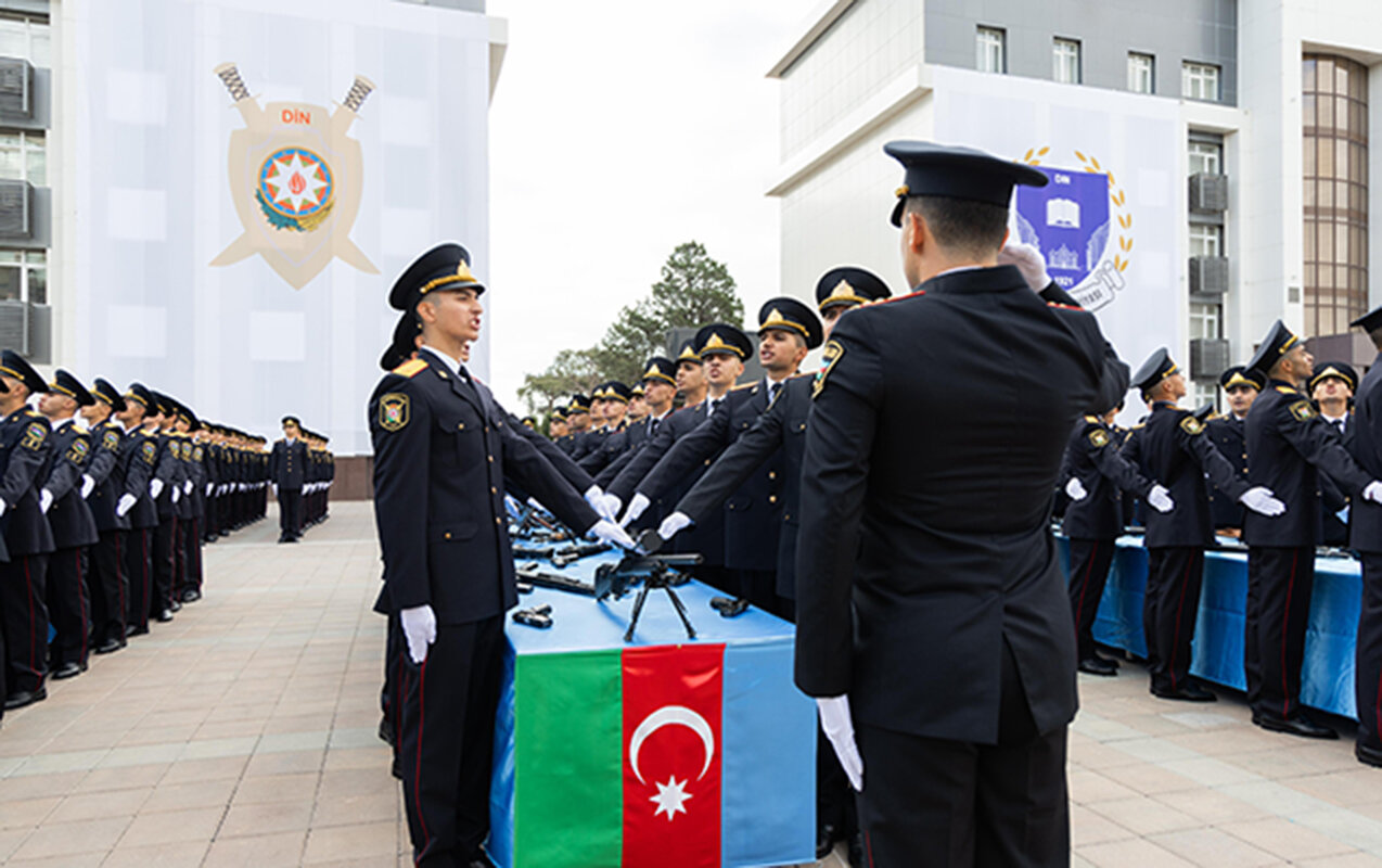 Polis Akademiyasında Bilik günü və andiçmə mərasimi keçirildi - Fotolar