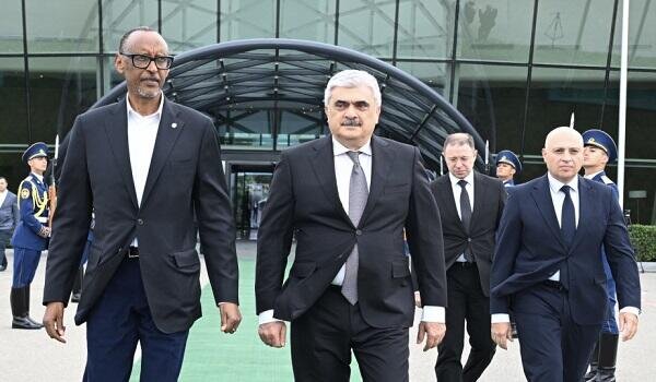 Ruanda prezidentini Azərbaycana səfəri başa çatdı