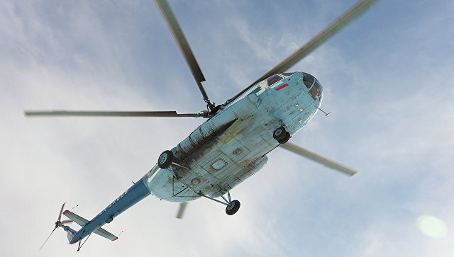 Rusiya helikopteri Kalininqradda məcburi eniş etdi