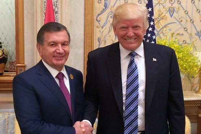 Mirziyayev Trampa zəng etdi