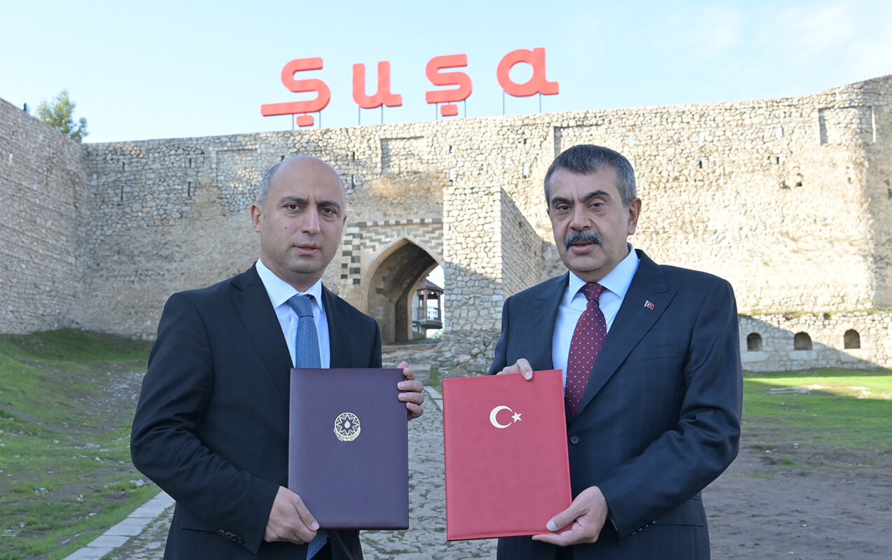 Qarabağda nazirlər arasında sazişlər imzalandı