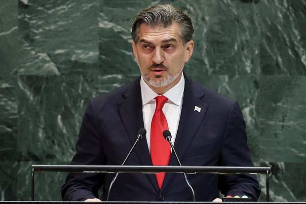 Gürcüstan prezidenti Ukraynaya dəstəyini ifadə etdikdən sonra Trampa bir təklif edib