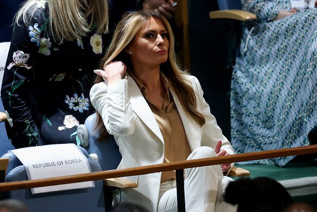 Melaniya Tramp Zelenskinin həyat yoldaşı ilə görüşməkdən imtina edib