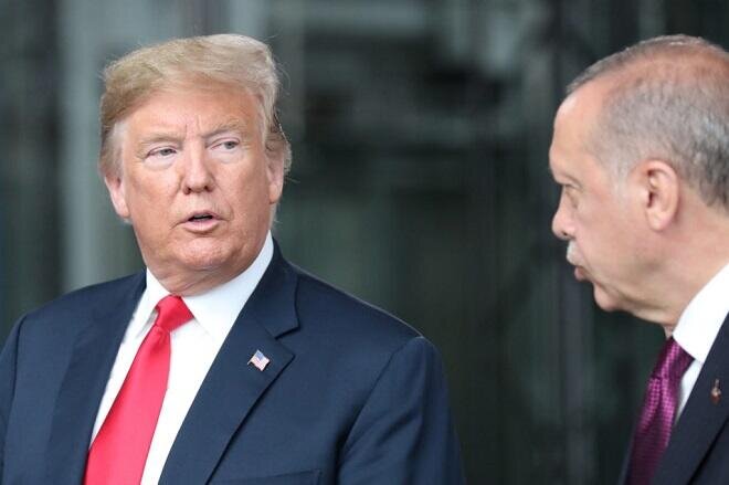 Ərdoğan Trampla görüşdü
