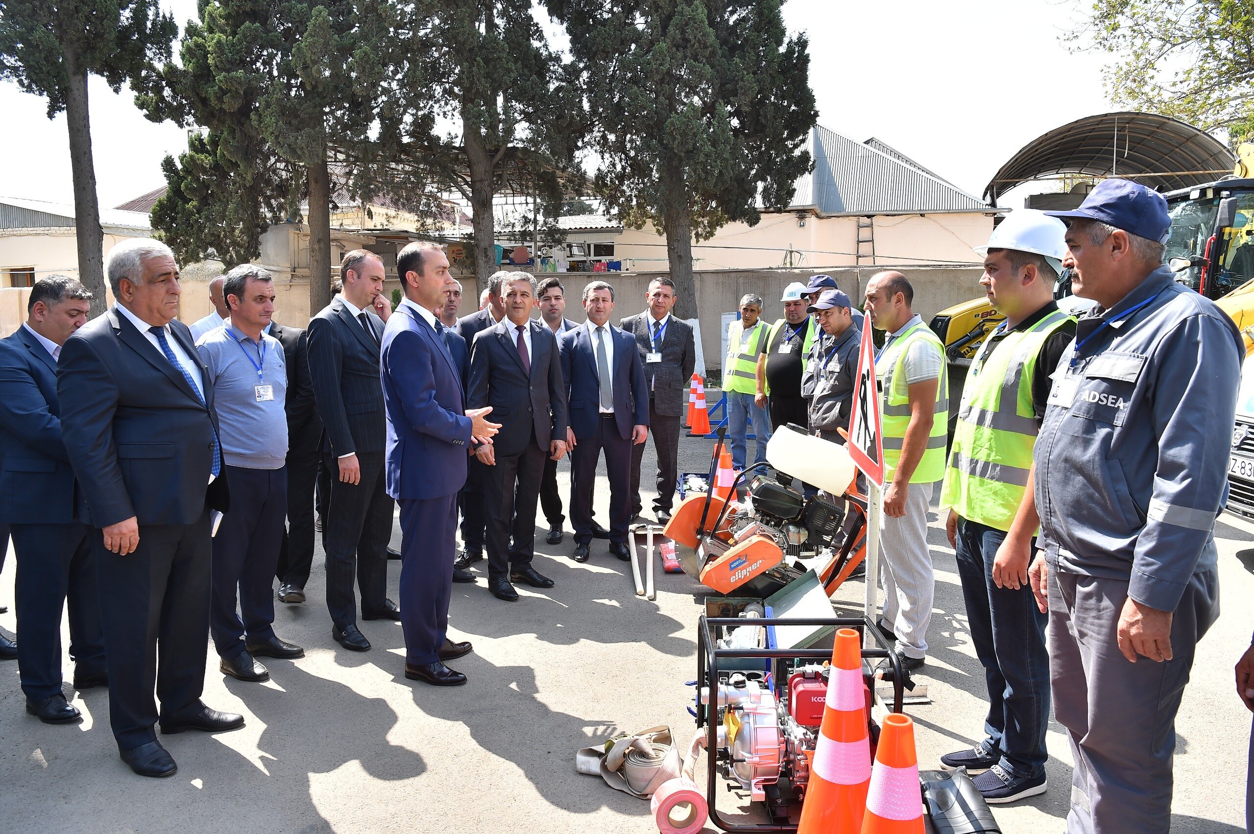III MDB Oyunları ilə əlaqədar Gəncə şəhərinin su təchizatına baxış keçirilib