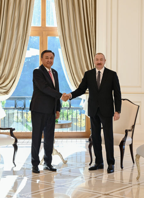 Prezident Qəbələdə daha bir qəbul keçirdi