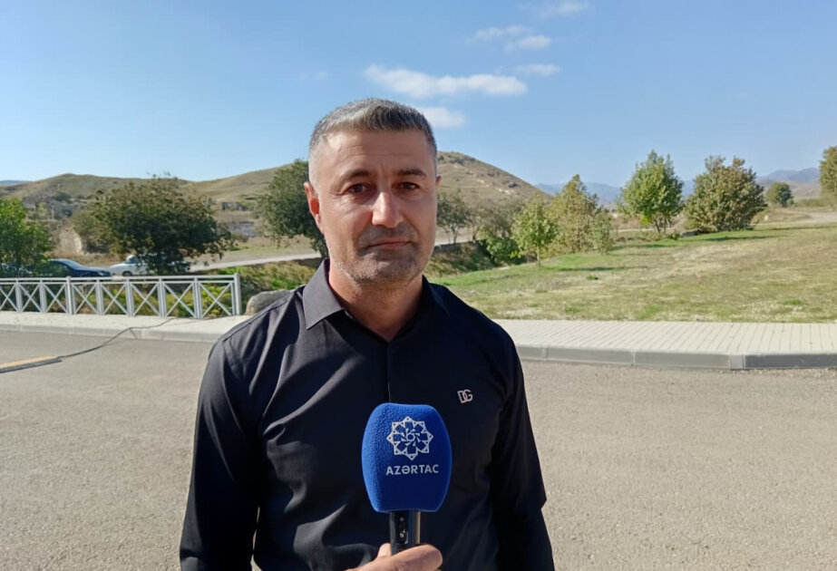 Cocuq Mərcanlı sakini: Bu gün Cəbrayılımız abadlaşır, sakinlərimiz doğma yurda qayıdır, həyat canlanır