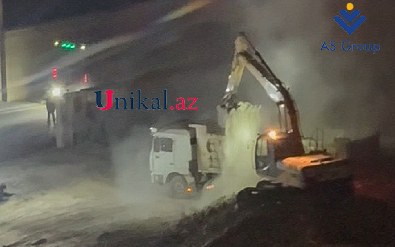"AS Group" gecə Bakıda tikinti aparır - "Sakinlər yata bilmir" (VİDEO)