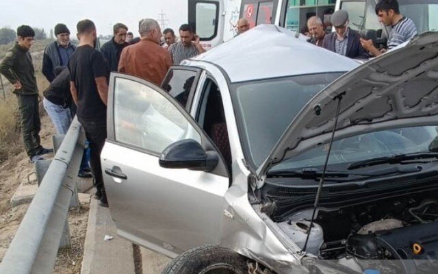 Bakı-Astara yolunda qəza baş verib, 5 nəfər xəsarət alıb