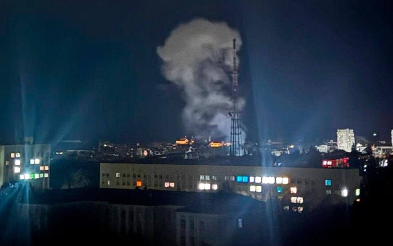 Rusiya Ukraynada teleqülləni bombaladı