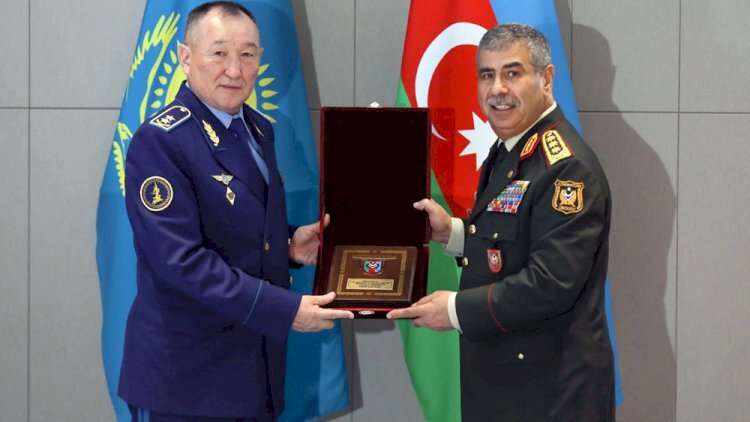 Qazaxıstanda Zakir Həsənova medal verdilər