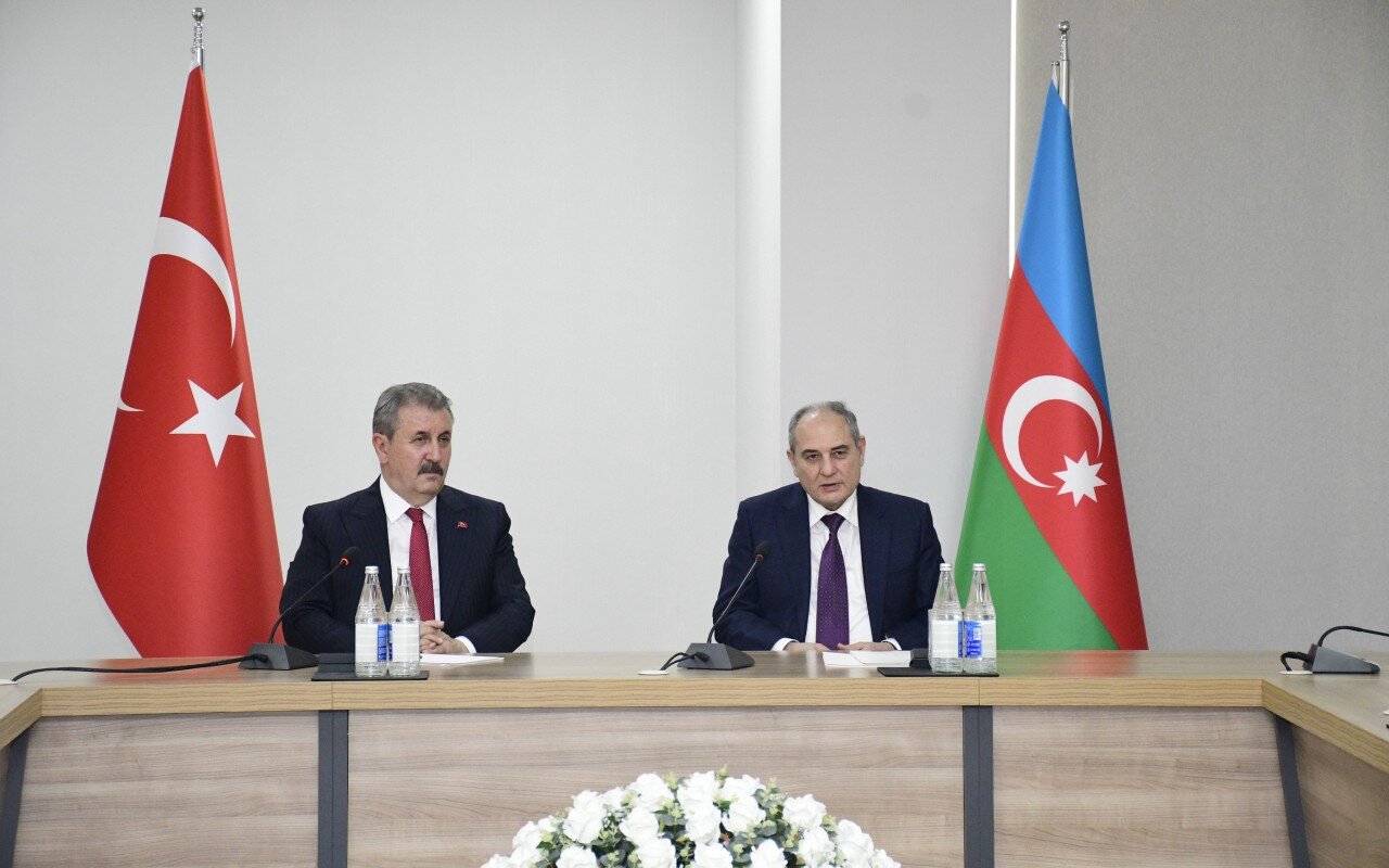 Tahir Budaqov Mustafa Destici ilə görüşdü - FOTOLAR