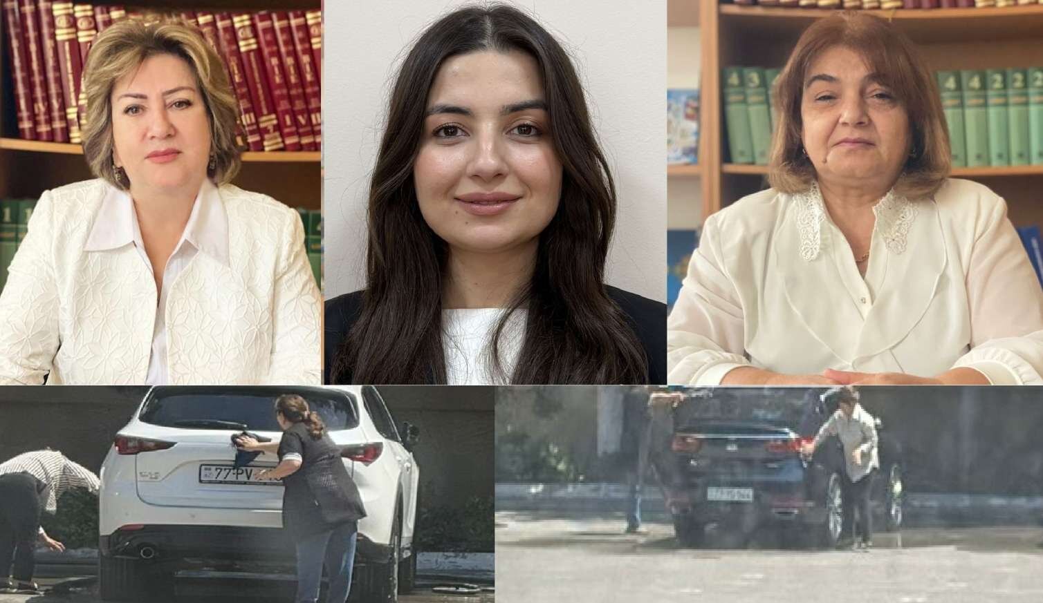 Xadiməyə maşın təmizlətdirən vəzifəlilər haqında yeni xəbər