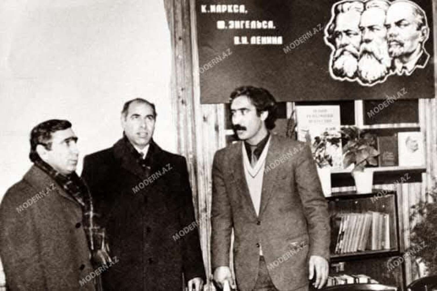 Ramiz Mehdiyev və Fəzail Ağamalı bir arada....