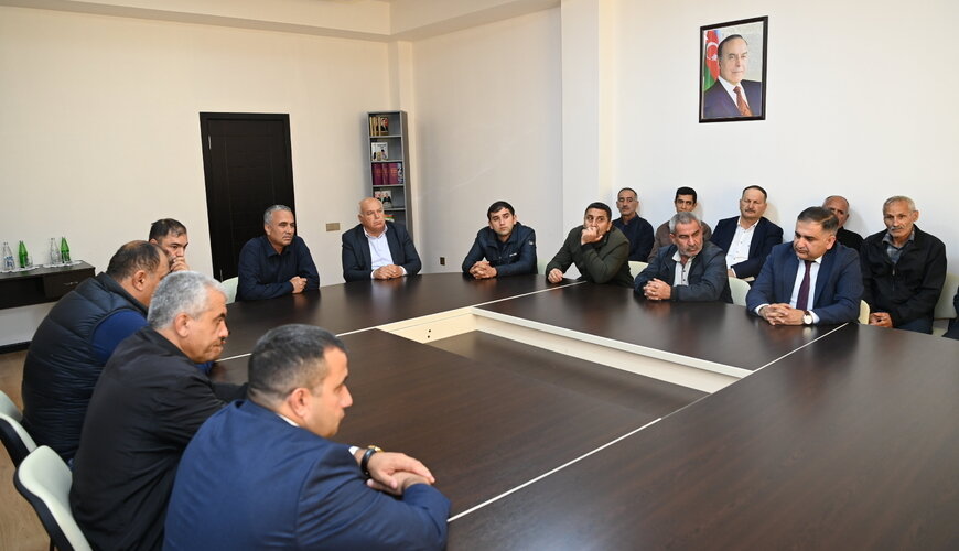 “Azərişıq” ASC-nin nümayəndələri Zərdabda fermer və sahibkarlarla görüşdü