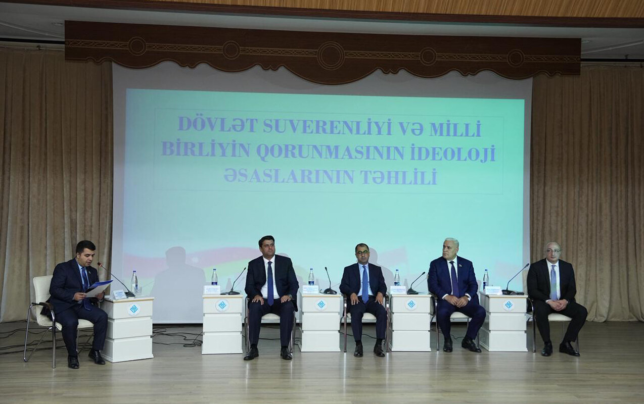 NDU-da panel müzakirə keçirildi - Fotolar