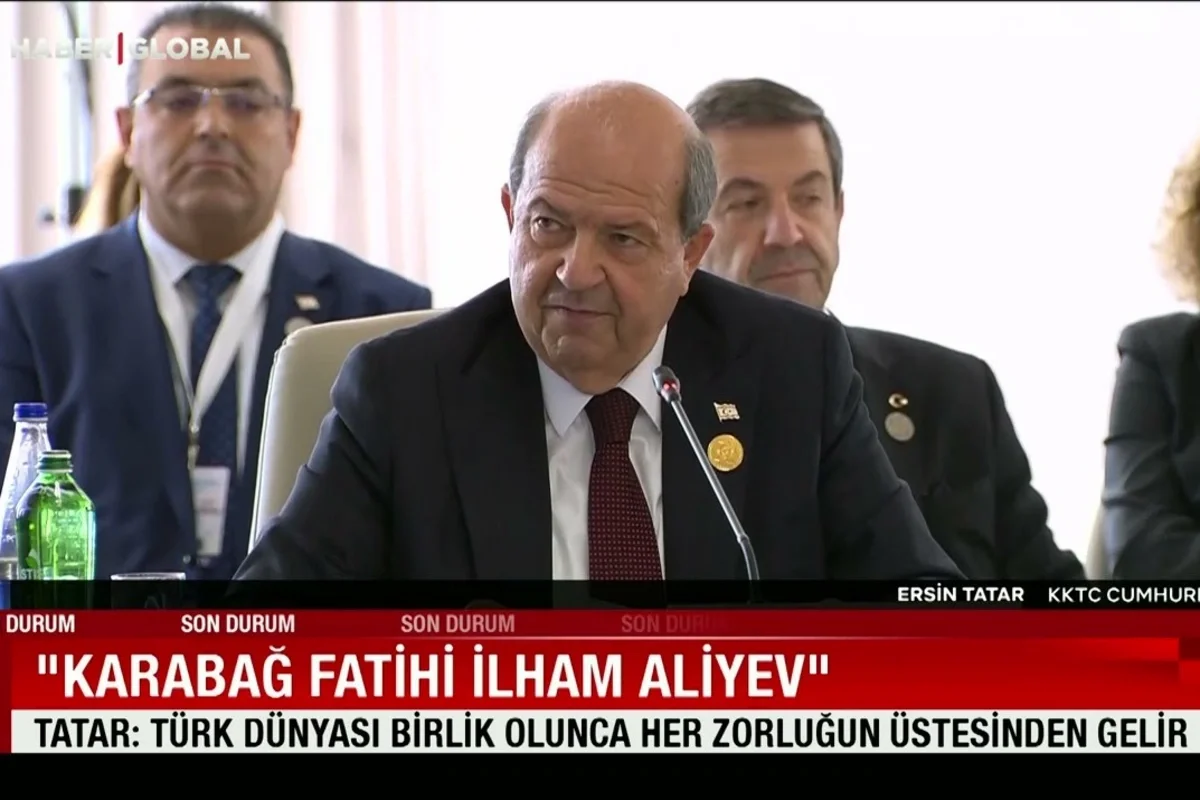 Ersin Tatar: "Qarabağ fatehi İlham Əliyevə təşəkkür edirəm"
