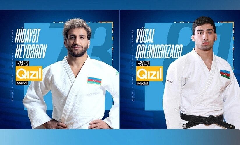 Hidayət Heydərov və Vüsal Qələndərzadə QIZIL MEDAL qazandı