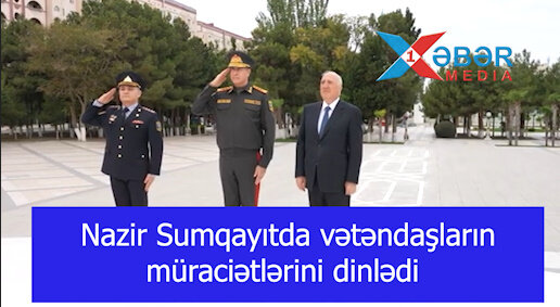 Nazir Sumqayıtda....-VİDEO
