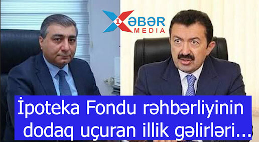 İpoteka Fondu rəhbərliyinin dodaq uçuqladan illik gəlirləri...-VİDEO