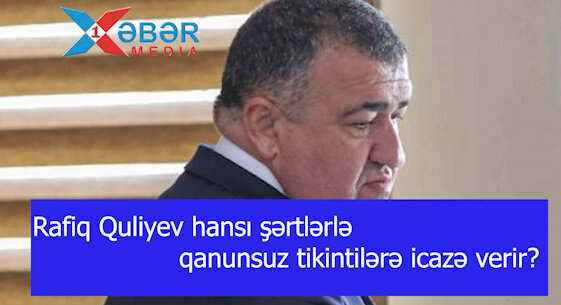 Rafiq Quliyev hansı şərtlərlə qanunsuz tikintilərə icazə verir?-VİDEO