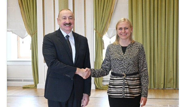 Prezident Elina Valtoneni qəbul etdi