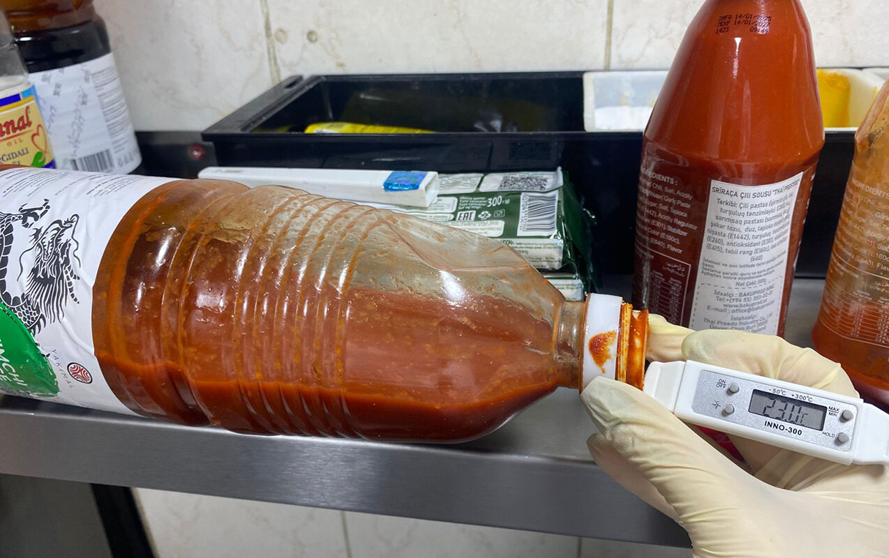 “Sushi Club”da nöqsanlar aşkarlandı - Fotolar