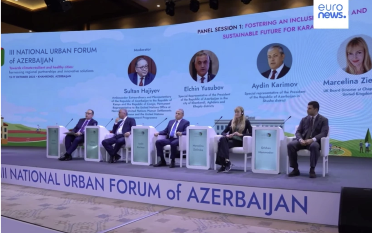 “Euronews” Azərbaycandakı forumdan reportaj hazırladı