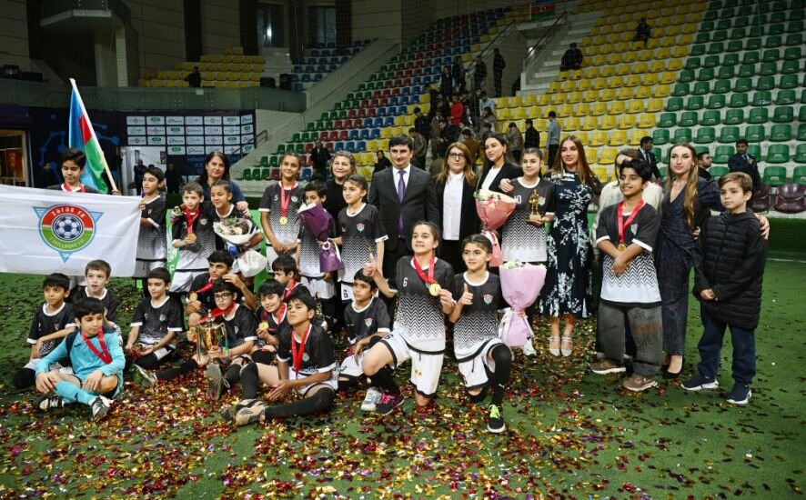 Leyla Əliyevanın təşəbbüsü ilə uşaq evlərinin komandaları arasında növbəti minifutbol turniri təşkil olundu