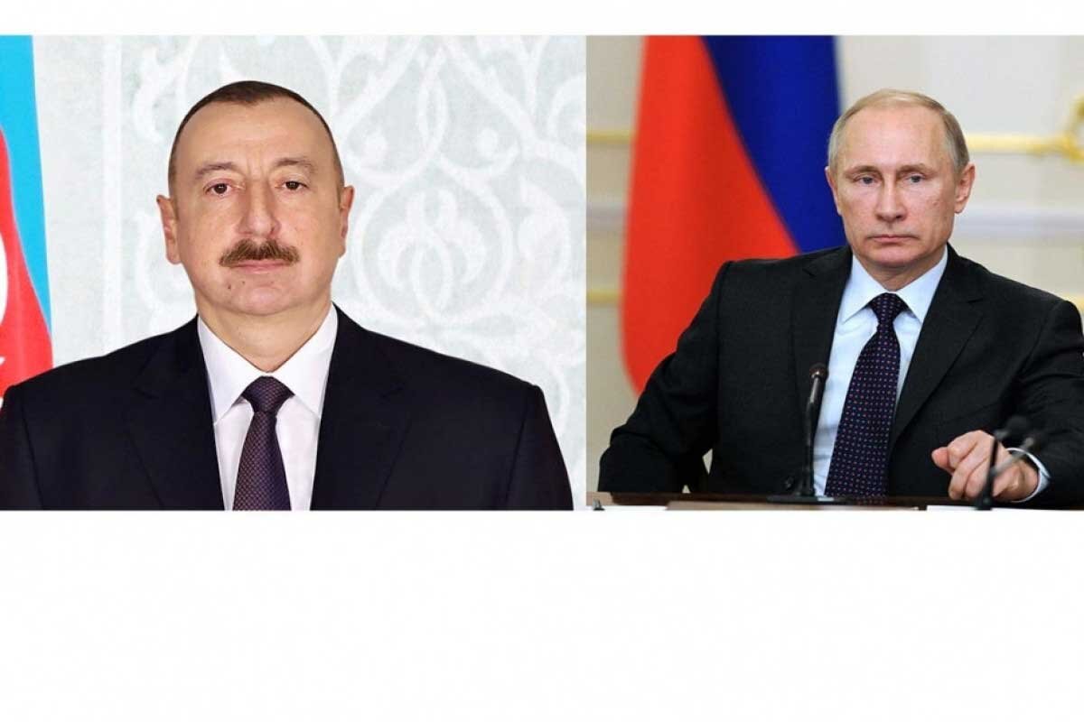 Əliyev Putinə zəng etdi