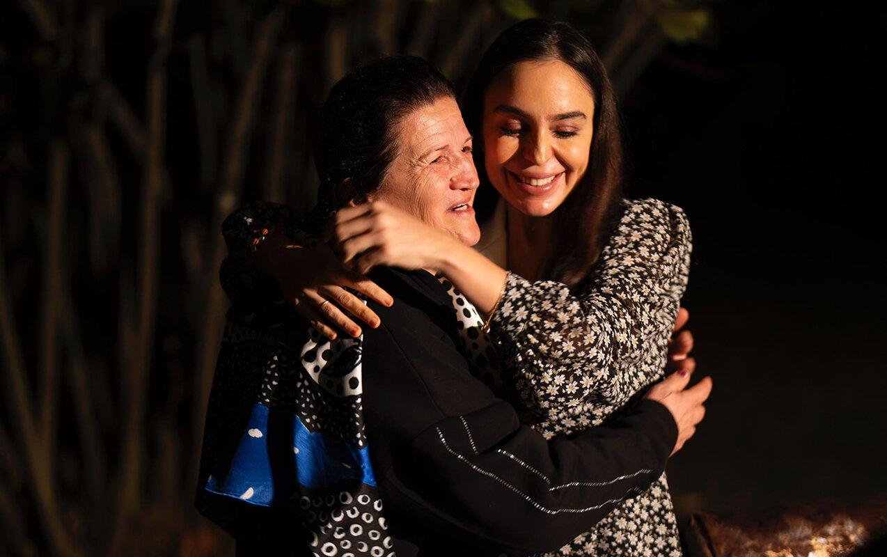 Leyla Əliyeva Qəbələdə bu ailənin qonağı oldu - Fotolar