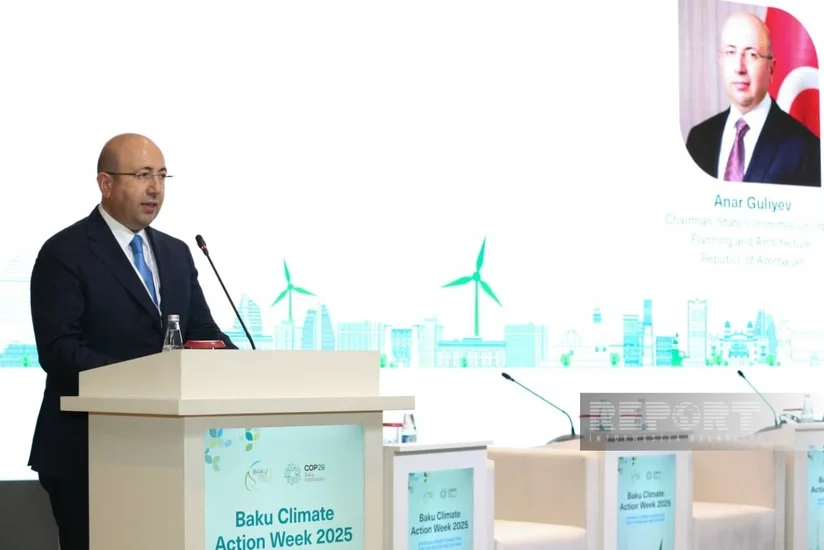 Anar Quliyev: "Yanaşmamızın mərkəzində iqlimədavamlılığın təmin edilməsi dayanır"