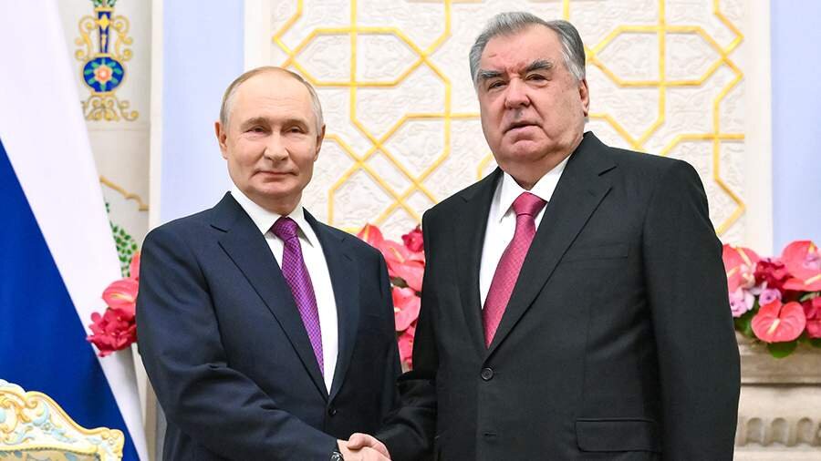 Putin və Rəhmon tərəfdaşlığın inkişafı üçün yeni təkan qeyd ediblər