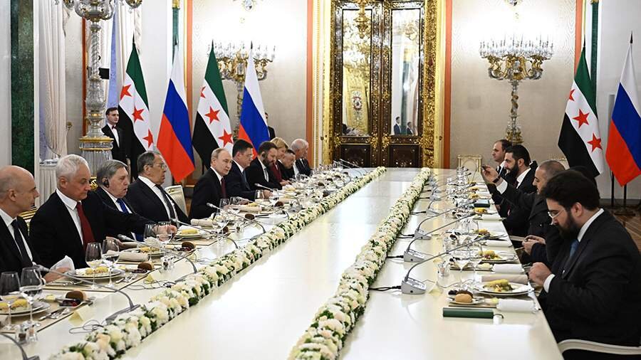 Moskvada Putinin Suriya lideri əl-Şara ilə danışıqları yekunlaşıb