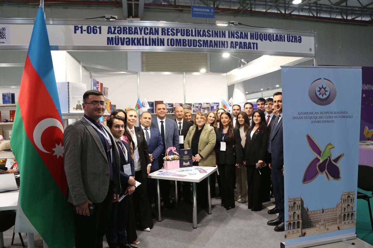 XI Bakı Beynəlxalq Kitab Sərgisində Ombudsmanın təşkilatçılığı ilə tədbir keçirilib