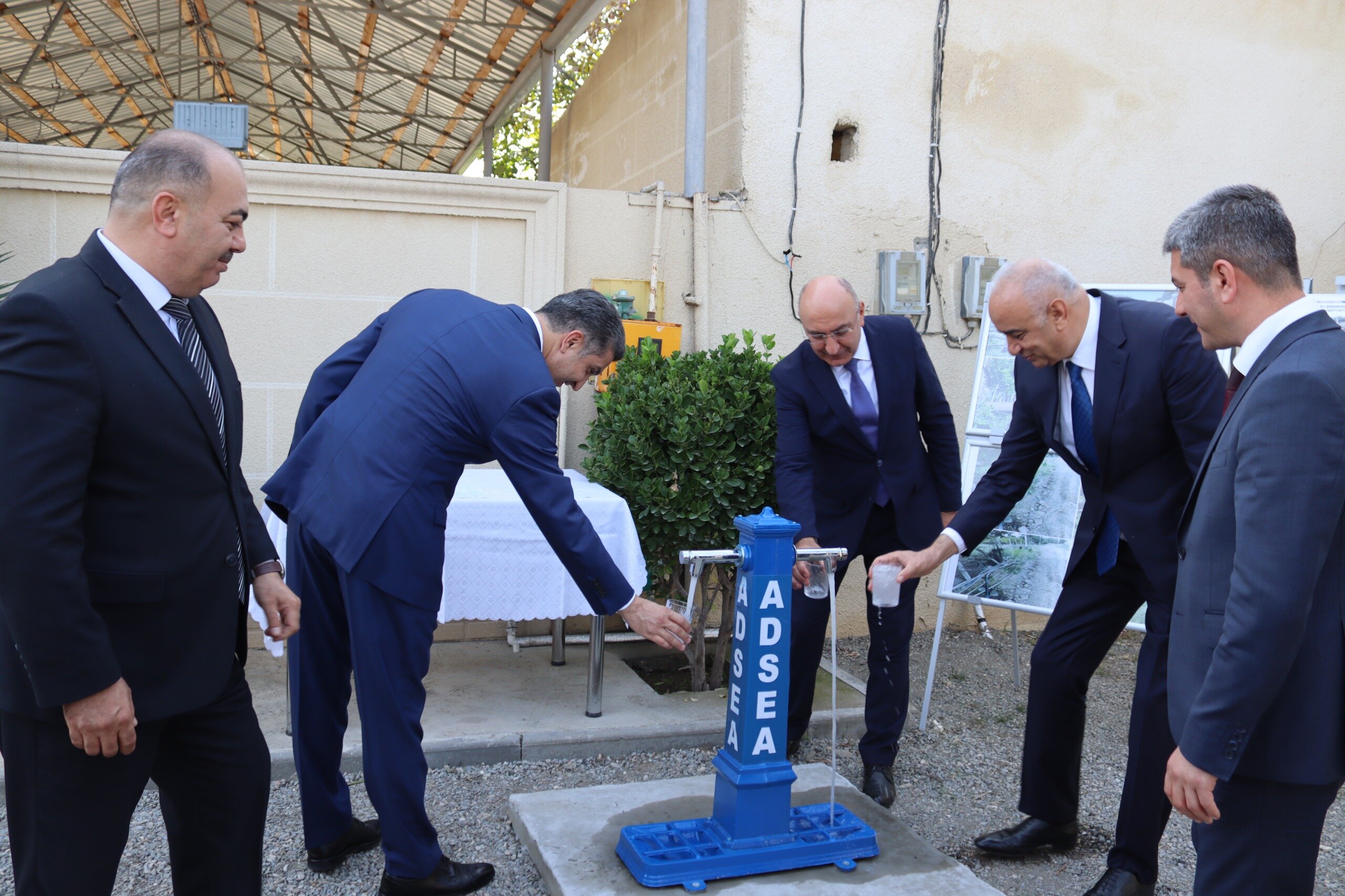 ADSEA tərəfindən daha bir kənd içməli su ilə təmin olunub