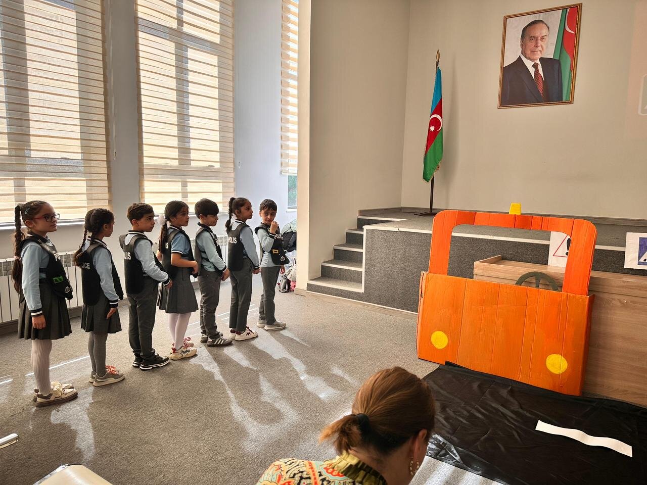 Qaxda “Diqqət, uşaqlar!” aylığı ilə əlaqədar tədbir keçirilib