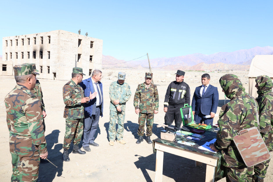 Naxçıvan FHN-in və Ordubad RİH-in təşkilatçılığı ilə təlim keçirildi - Fotolar
